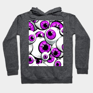 Violet eyes Halloween witch Hoodie